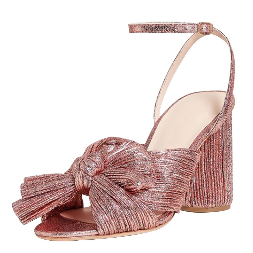 

Brand New Summer Woman Sandals Super High Heel With Butterfly -Knot Sweet Lady Office Woman Sandals Shoes Plus Size