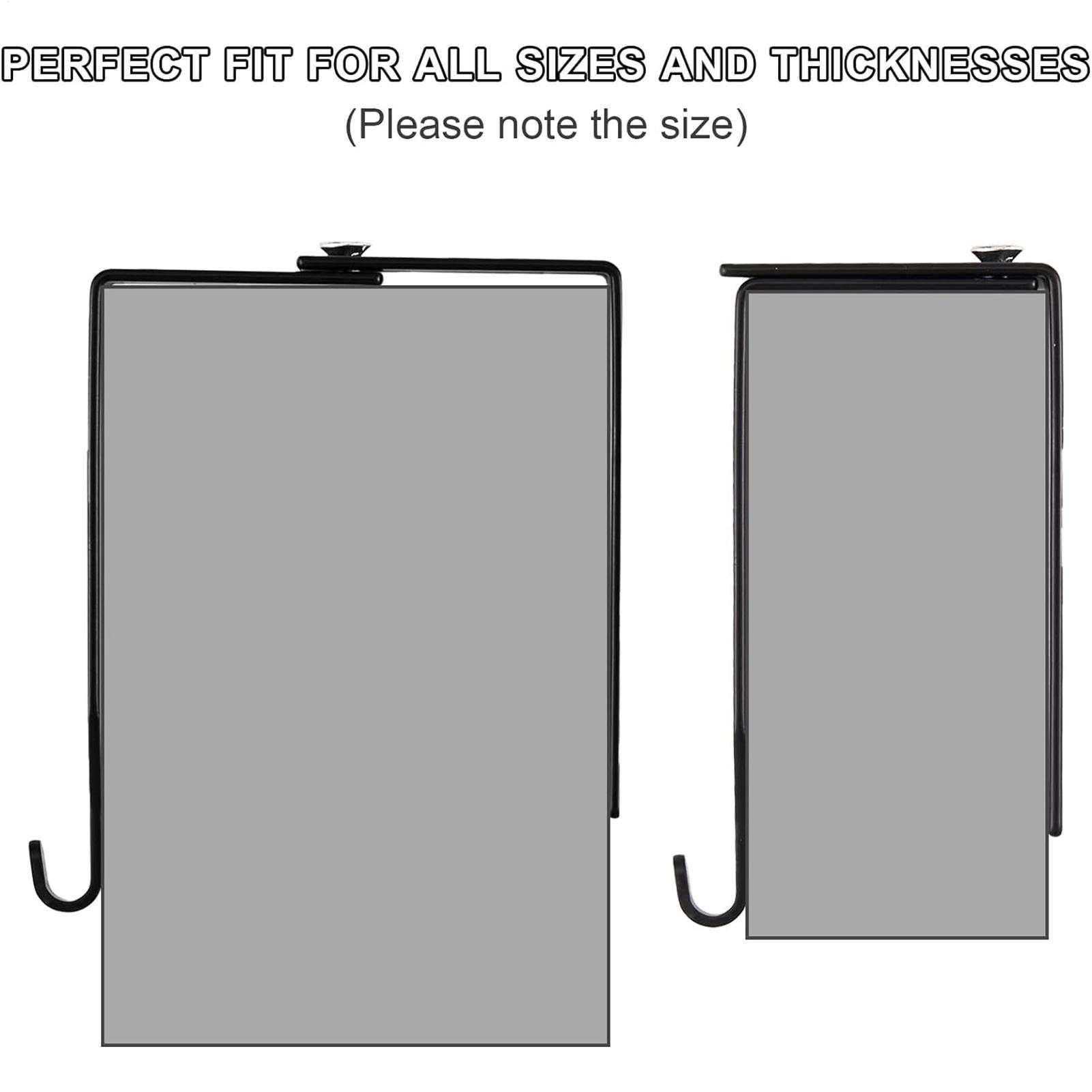 

Adjustable Cubicle Hanger Over The Door Home Clothes Towels Storage Hooks for Keys Umbrellas Potted Plants Hats CHINA