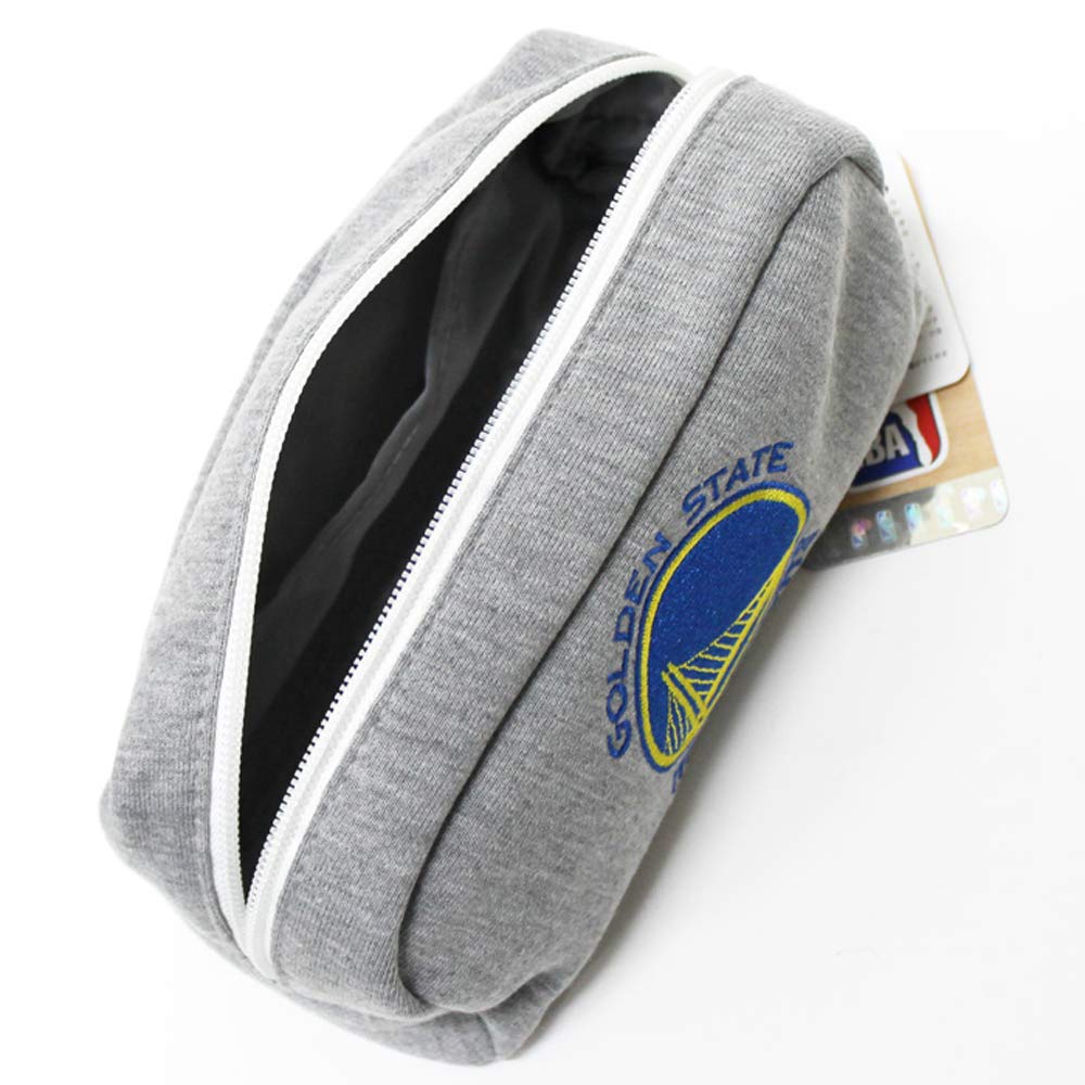 Golden State Warriors Official Square Pouch Gray NBA-003WA