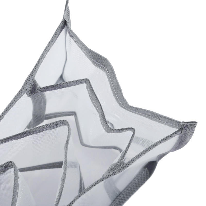 Mehrfach unterteilte faltbare Schubladen-Organizer-Tasche für Unterwäsche, Socken und Slips, platzsparend, zusammenklappbar, Schrank-Kleider-Organizer, Aufbewahrungsbox