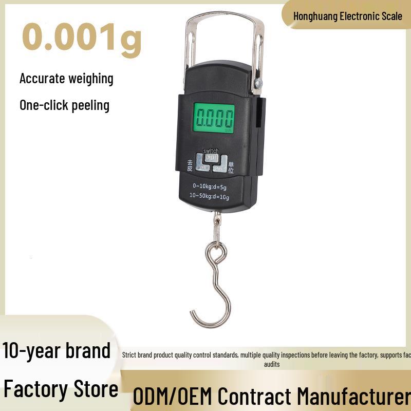 Compact High-Precision Handheld Electronic Luggage Scale