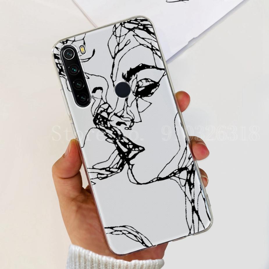 For Xiaomi Redmi Note 8 Case Redmi Note 8T Clear Silicone Soft Slim Phone Case For Xiaomi Redmi Note 8 Pro Note8 Back Cover Capa