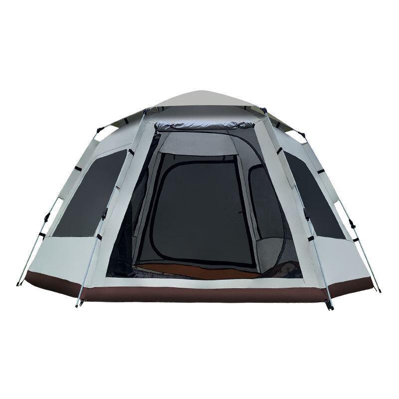 Automatic Pop-Up Hexagonal Camping Tent 280x280x160cm