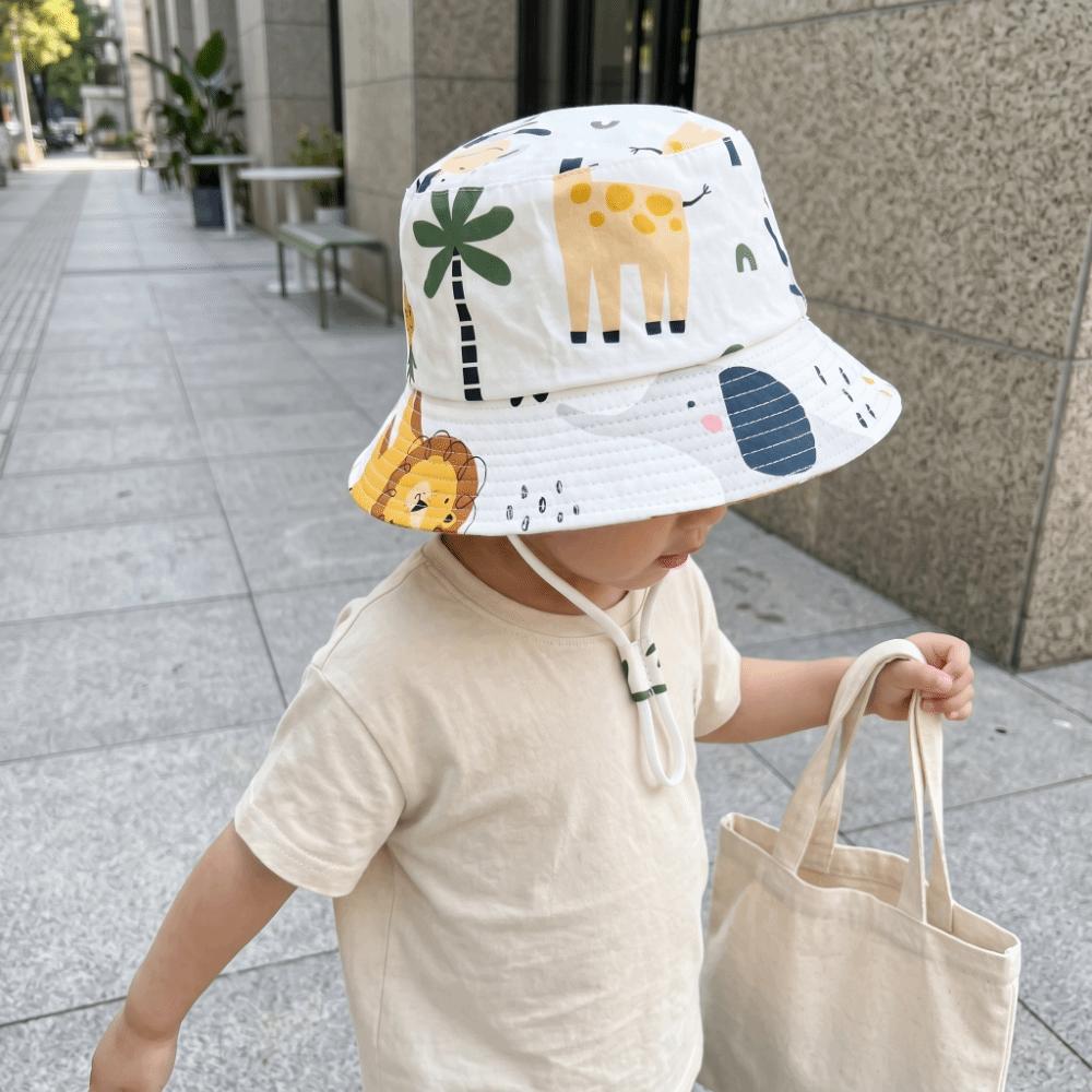 UV Protection Bucket Fisherman Hat Breathable Panama Hat Soft Baby Sun Bonnet  Outdoor Activities