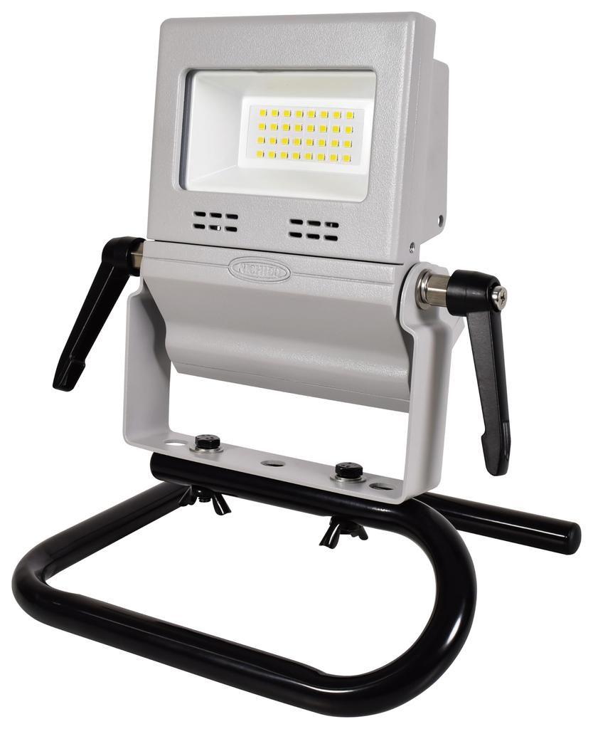 Nichido Industrial 10W Flat Light with Floor Stand (LEN-FH10S-SL-50K)