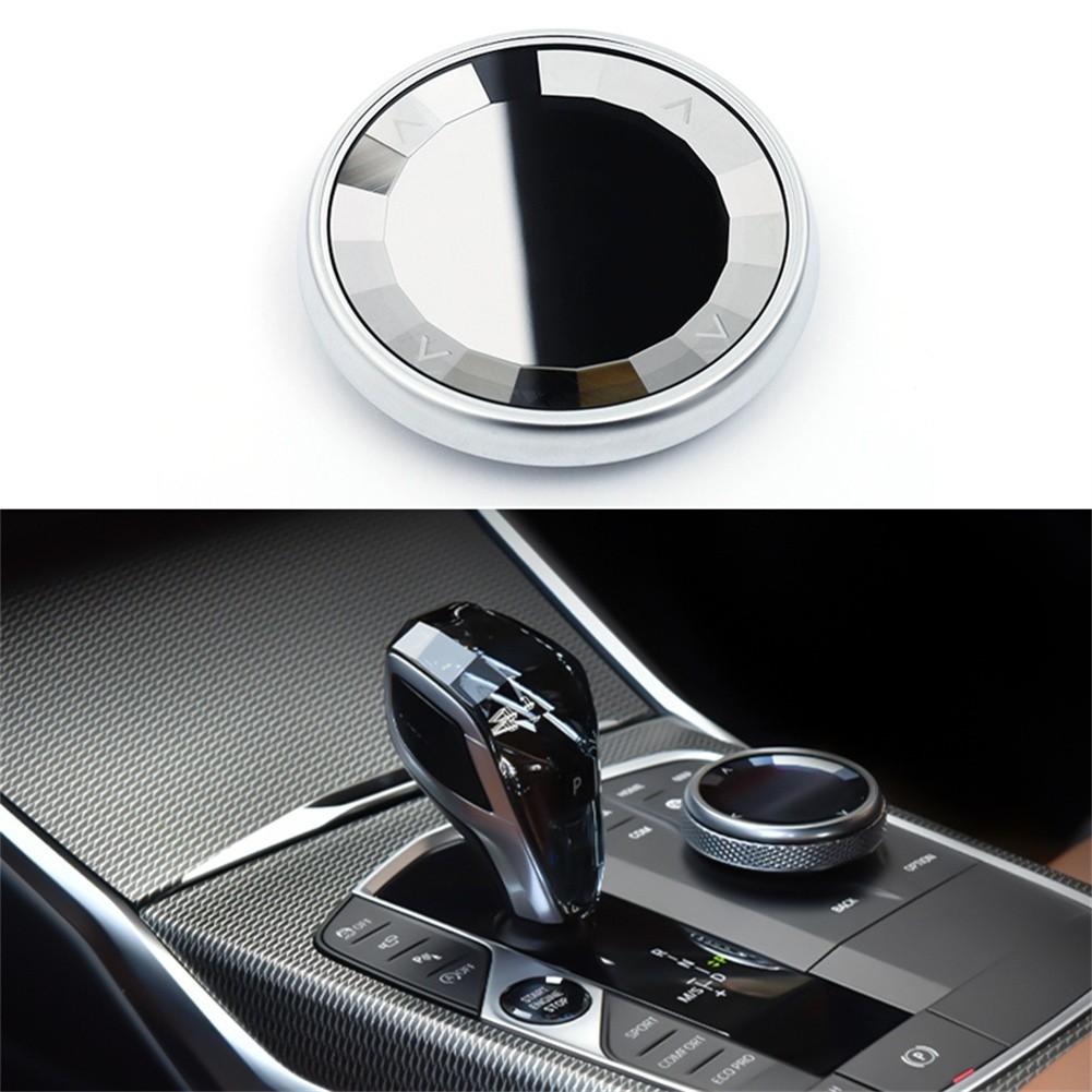 Crystal Style Car Multimedia Knob Cover Control Knob Decoration Sticker For BMW