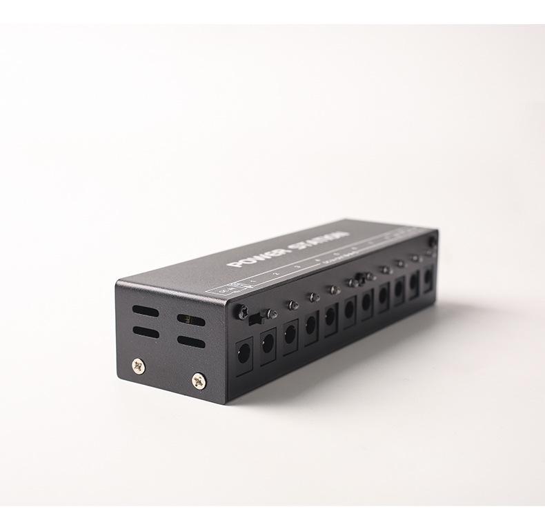 Isolated Multi-Output Guitar Pedal Power Supply, Low-Noise, Stabilized, 9V/12V.