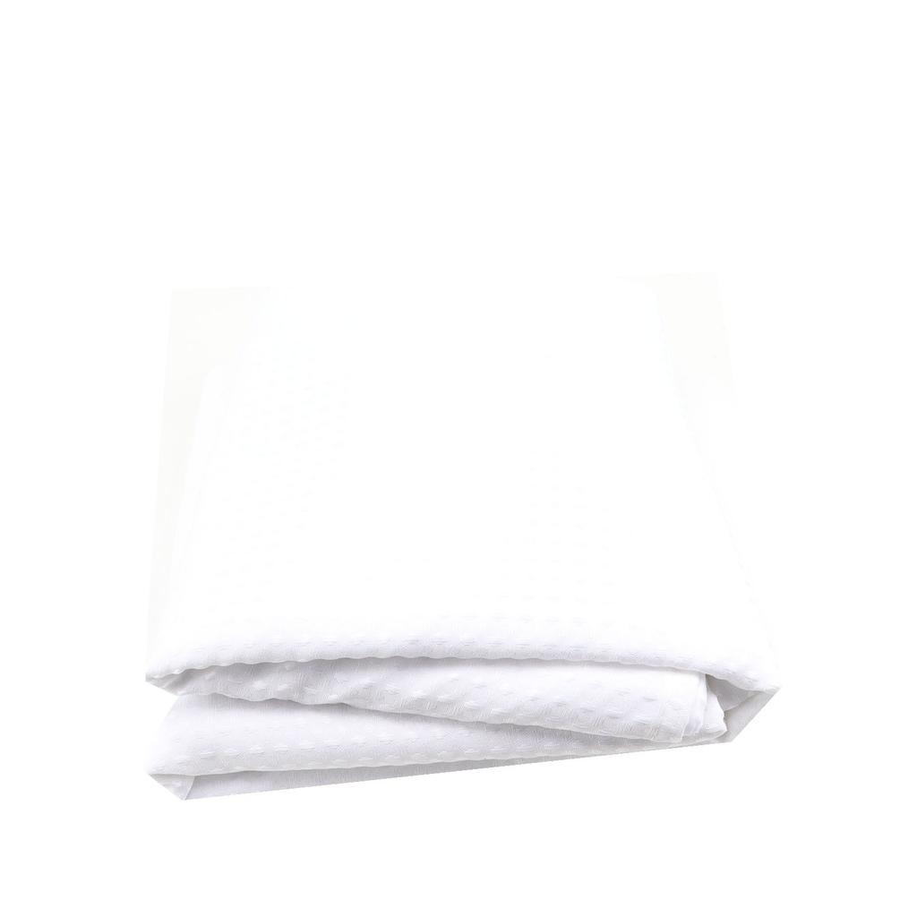 Shower Curtain Pure Color Breathable Double Layer Detachable Liner Water Resistant Polyester Bathroom Curtain for Home