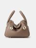 Klasická taška Lindy Zlatá/Stříbrná přezka Velká Crossbody taška přes rameno
