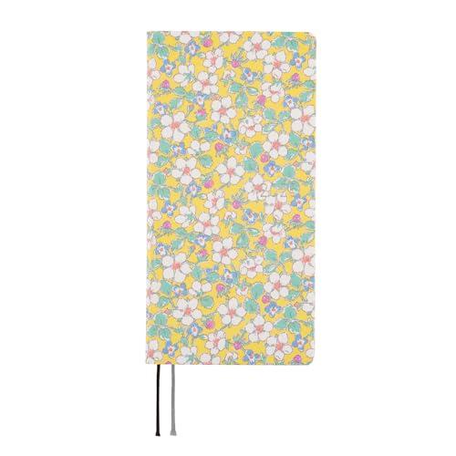 Hobonichi Techo 2025 weeks LIBERTY FABRICS/Paysanne Blossom Empezando en enero Cuaderno Semanal Semanal Izquierdo Delgado Vertical