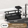 No-Drill Sponge & Brush Holder Rack for Kitchen Sink