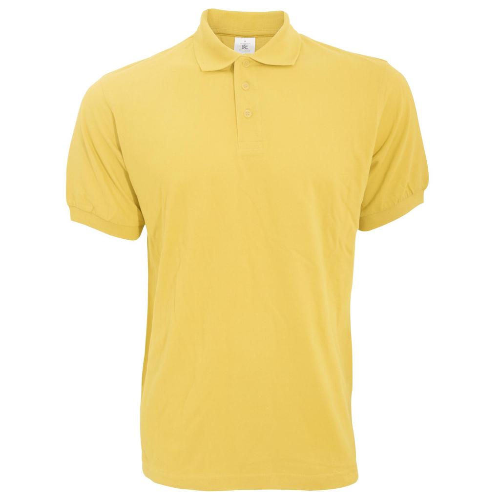 B&C Safran Mens Polo Shirt / Mens Short Sleeve Polo Shirts