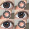 EYESHARE 1 Pair BUBBLE Gray Contact Lenses for Eyes Brown Natural Korean Softlens Beauty Eye Makeup Lens