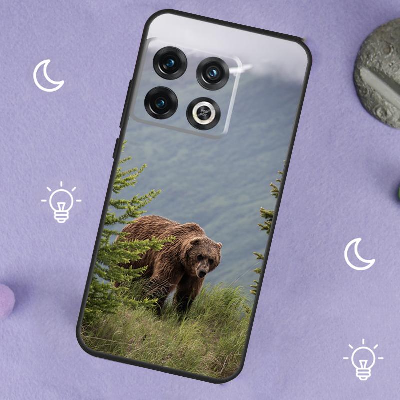 Grizzlybär Hülle für OnePlus 13T 13R 12R 10R 10T 8T 11 12 13 15 Für OnePlus Nord 5 CE 2 3 4 Lite N20 N30