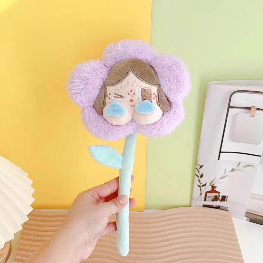 Sunflower Plush Toy Bouquet, 30cm Happy Flower Plush with Doll, Unique Gift for Girls Women, Cute Decoration for Room Birthday Valentine's