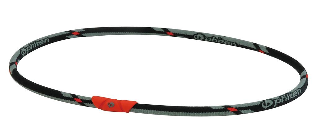 Phiten RAKUWA Necklace General Model Black 50cm Lightweight 4g Stretchable Made in Japan Aqua Titanium Entry Model Suitable for everyday use to sports