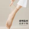 Summer0d Women's Ultra-thin Anti-slip Stockings with Anti-snag Feature, Thin Invisible Crystal Socks In Nude Color