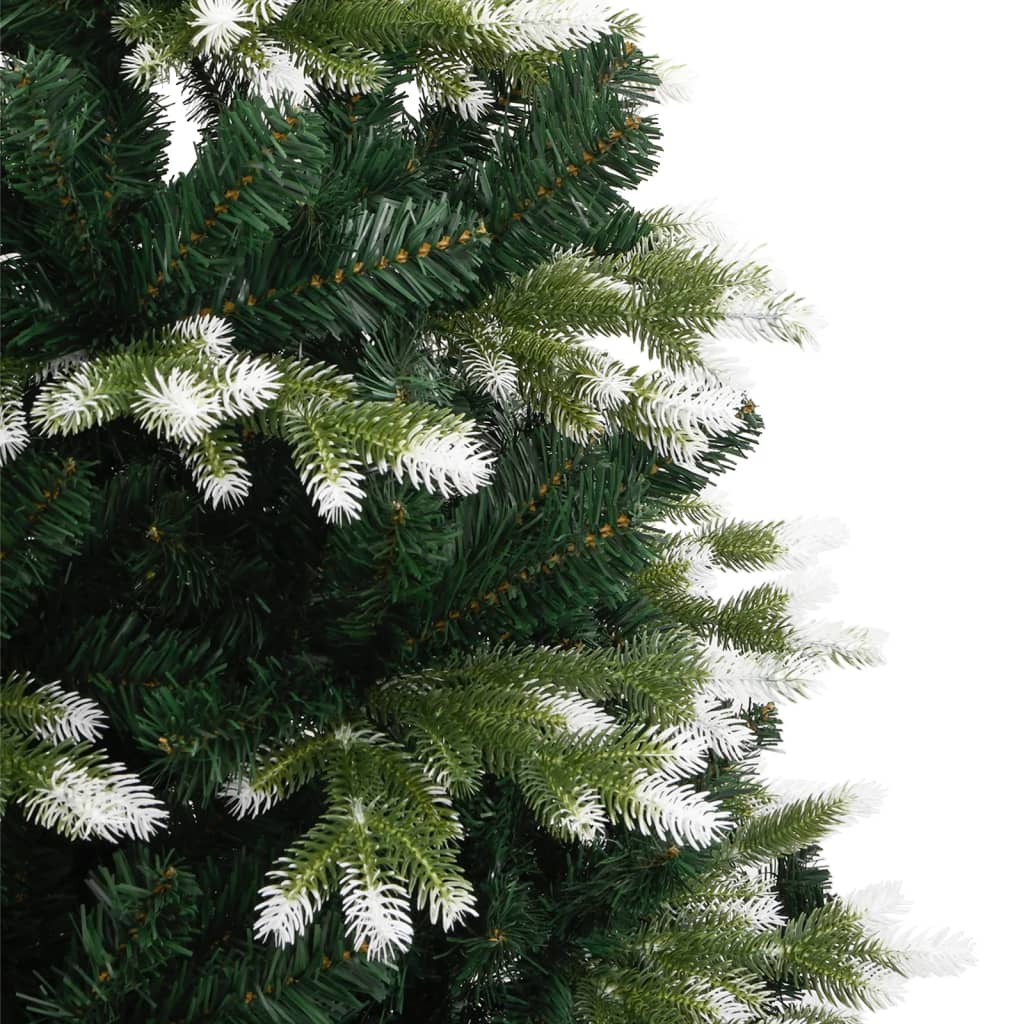 Vidaxl Sztuczna Choinka Zawiasowa, Ośnieżona, 210 Cm