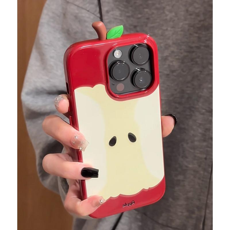 Creative Apple Core Suitable for IPhone 16 Mobile Phone Case Apple 15 Protective Case 14 Niche High End Sense 13 Soft Shell 12