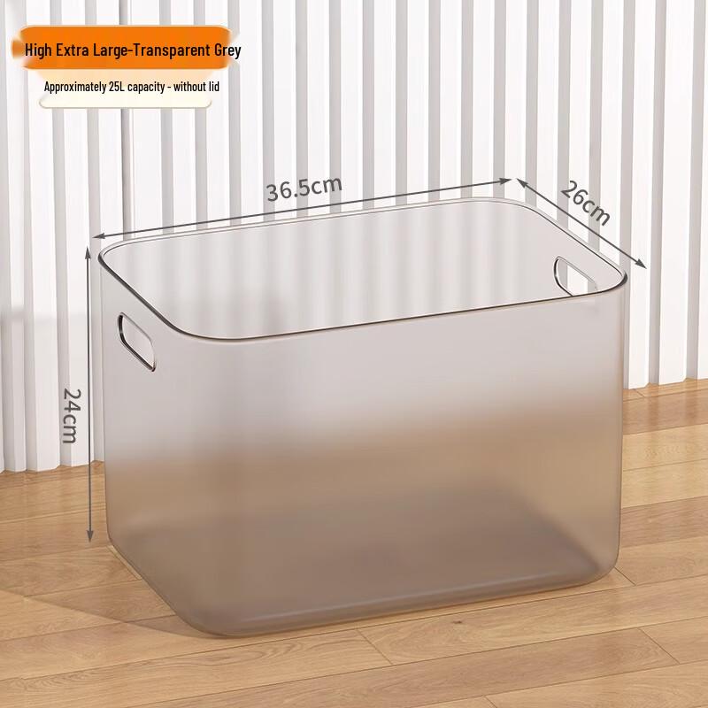 Прозрачный бытовой контейнер для хранения