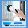 9-in-1 Electric Bathroom Cleaning Brush with Dual-Length Handles