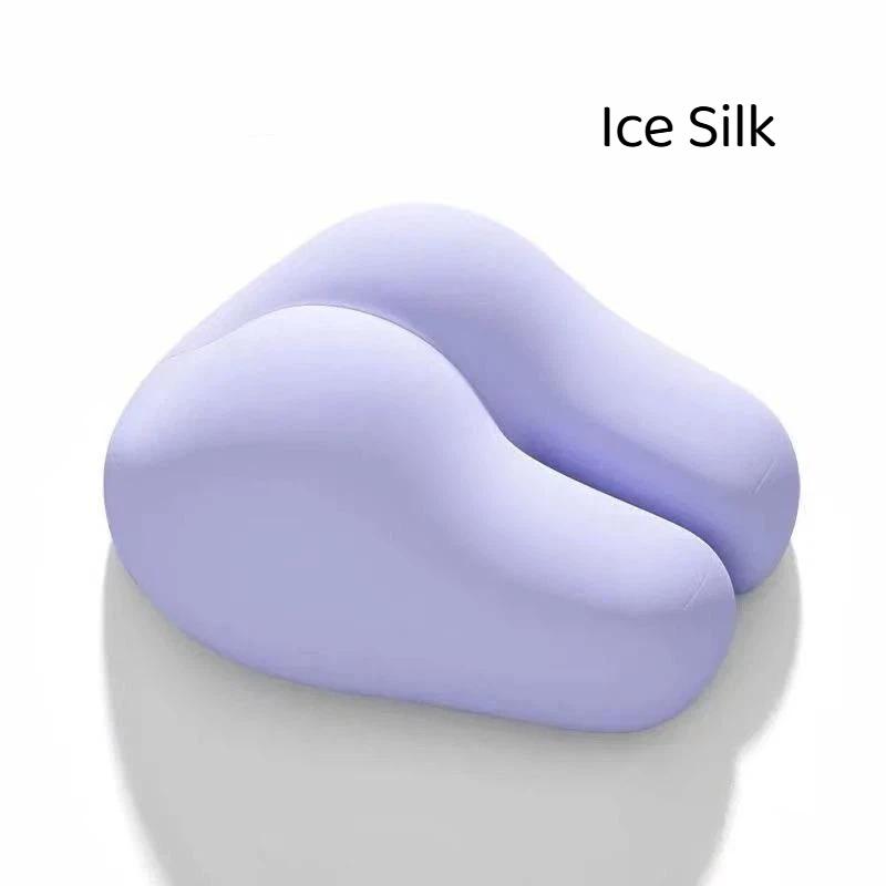 Creative Hip-shaped Pillow 1Pcs Portable 3D Soft Foam Bolster Skin-friendly Cushion for Stomach Sleeping Travel