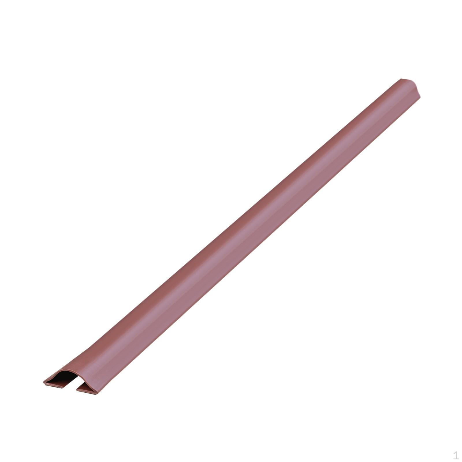 Bottom Seal Strip Self under Door Guard Soundproof for Frame Brown