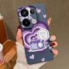 Cute Cartoon Love Hearts Case For Xiaomi 13T Pro Redmi Note 15 Pro 4G Redmi Note 14 13 Pro+ 5G Leather Texture Silicone Cover