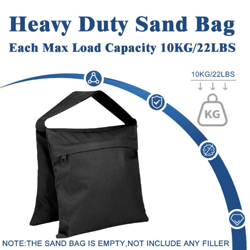 Outdoor Sandbag Weights Windproof Canopy Support Bags Oxford Cloth Tent Fixed Sandbags For Fishing Chair Poles Sunshade