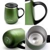 GRANDTIES Premium Vacuum Insulated Mug, 460ml, Available in 19 Colors, with Easy-Open Sliding Lid, Stainless Steel Double-Wall Vacuum Insulation, and