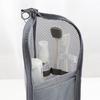 Standing Mesh Toiletry Bag, Portable Cosmetic Organizer for Travel, Waterproof Makeup Storage Pouch, Washable Travel Case