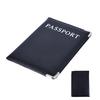 Casual Pu Leather Passport Covers Travel Id Card Passport Holder Wallet Case