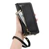 Leather Phone Case for iPhone 12 - 16 Series with Coin Pocket, Card Slot, Mirror & Stand – Multiple Colors