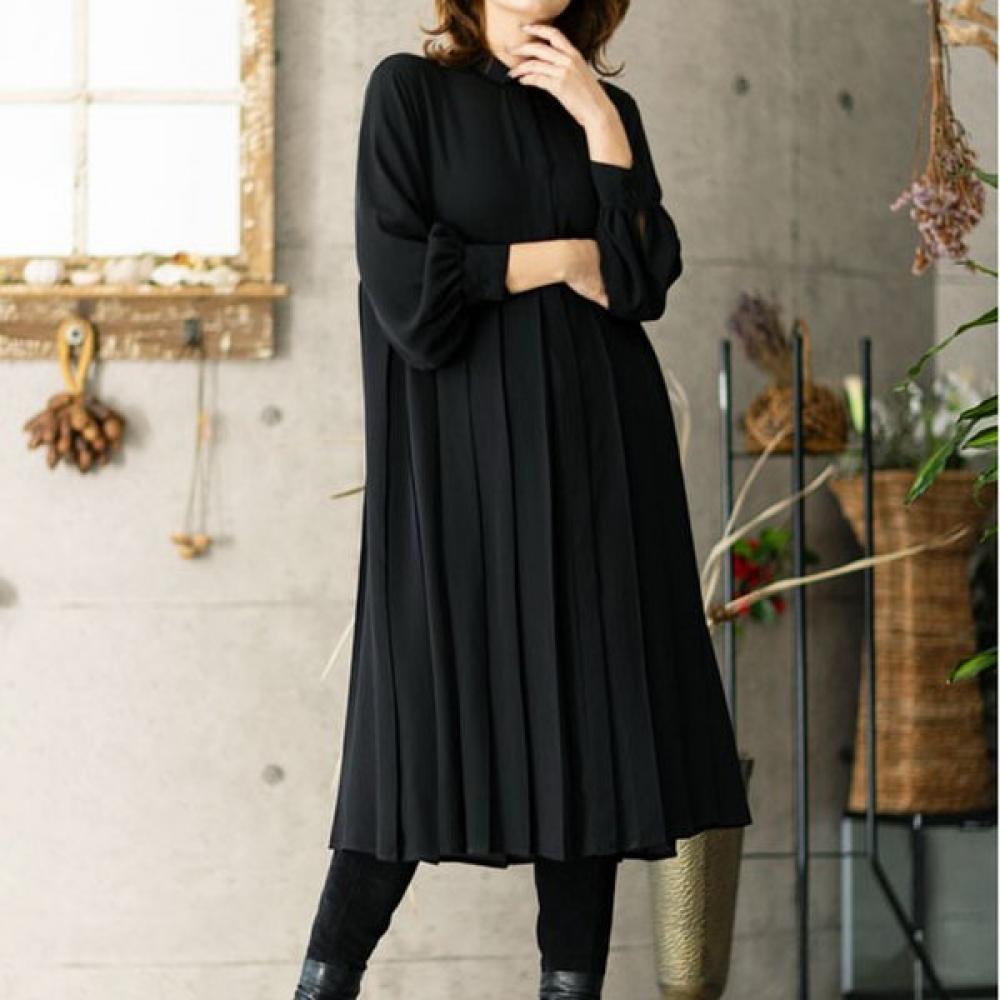 Specchio China Collar Dress 452 580 09