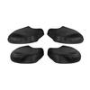 8pcs Black Car Interior Door Armrest + Panel Cover Pad For Honda Civic