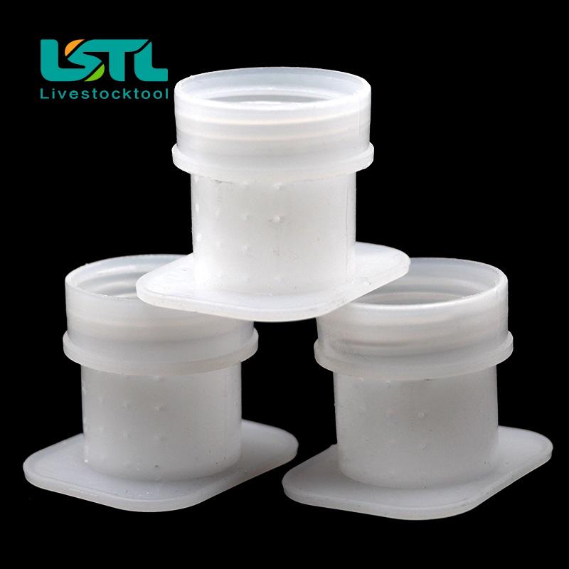 20 PIEZAS Alimentadores de Abejas Plástico Afilar Comida Agua Taza Bebederos Bebedero Bowl para Beber Inofensivo para Abejas Herramientas Bebedero Equipo de Apicultura
