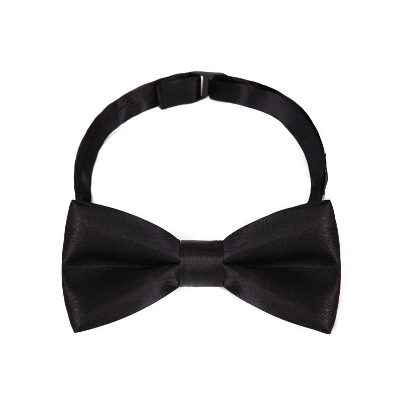 

Детский галстук-бабочка, студенческий галстук-бабочка для выступлений One Size чёрный