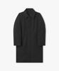 Liberclassy [25Fw] Llw21650 Black Semi-Overfit Duck Down Balmacaan Coat