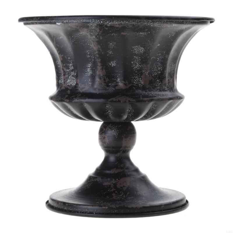 Blumenvasen Eisen Blumentöpfe Europäische Pflanzvase Trockenblumenhalter Dekorative Blumenarrangements Vasen 3 Farben X3UC