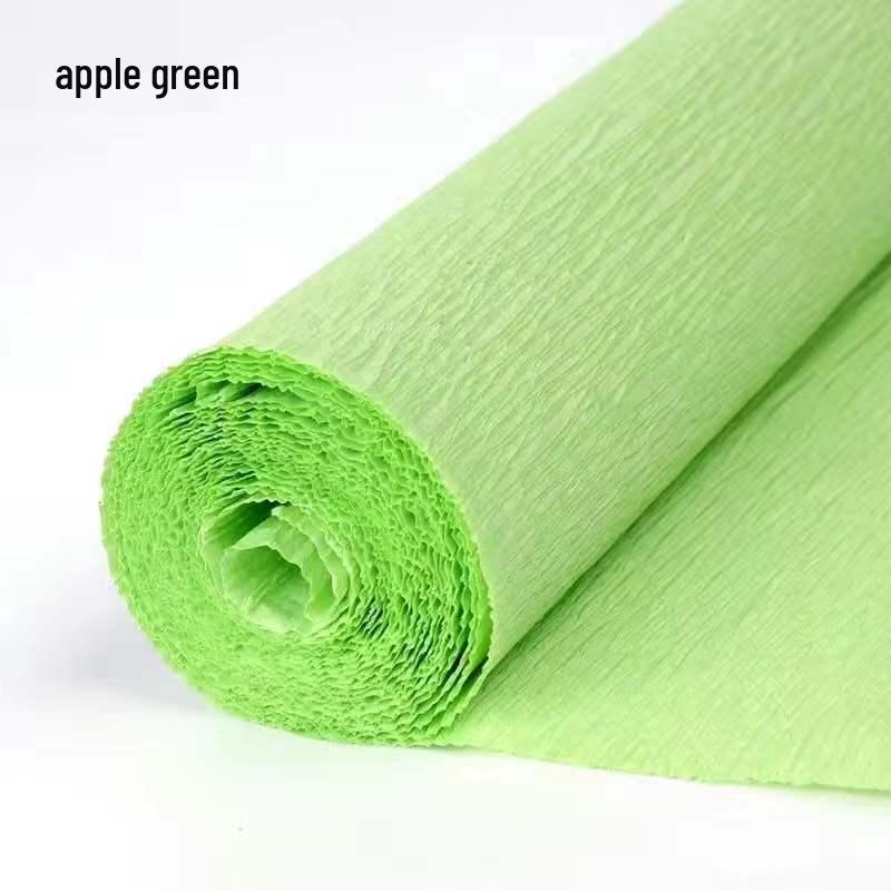 Thickened Colored Crepe Paper for DIY Rose Origami and Kindergarten Crafts