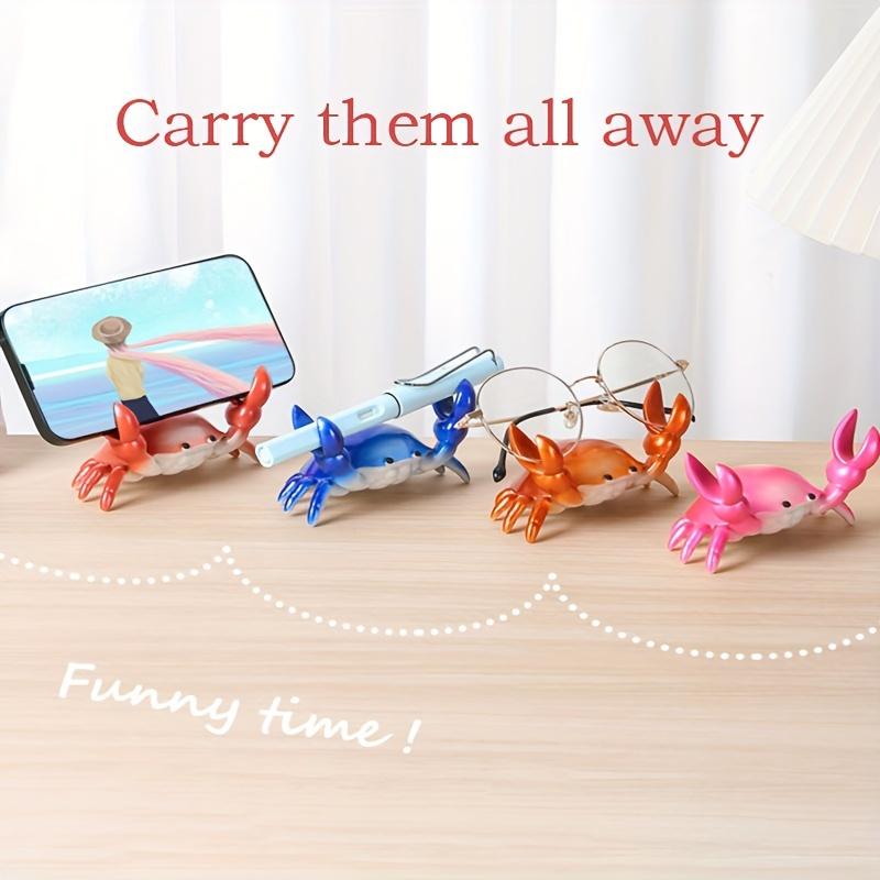 Multi-functional Desktop Lazy Mobile Phone Holder with Pen Holder, Creative Gift, and Glasses Holder