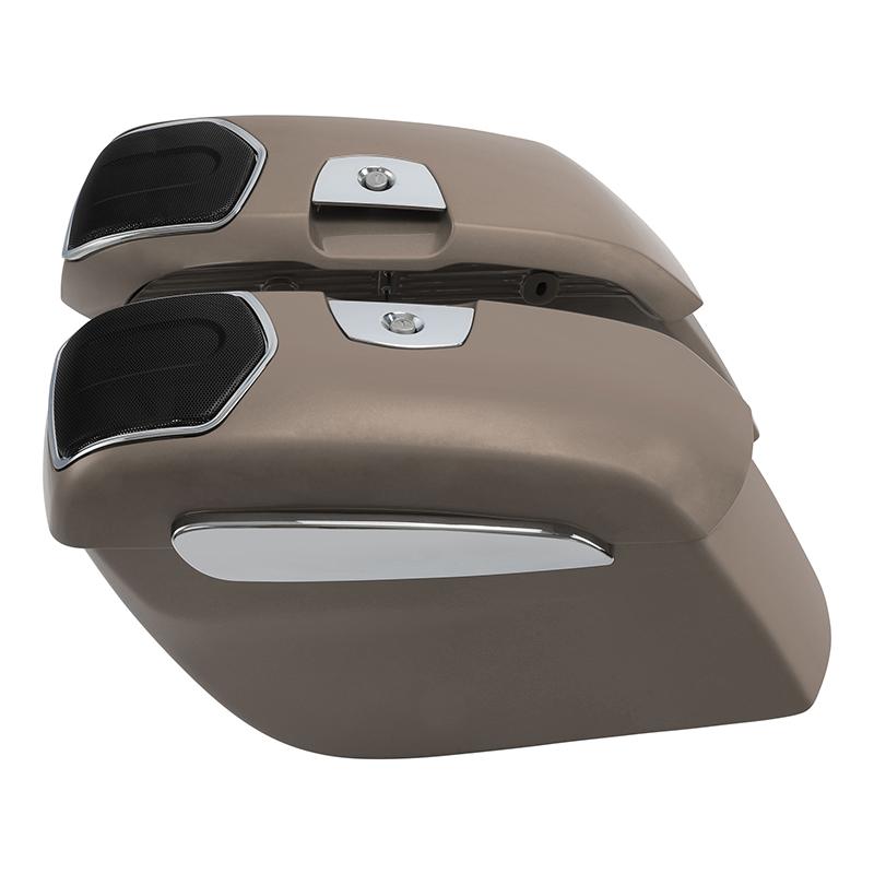 Motorcycle Saddlebags Speaker Cutout For Indian Chieftain Dark Horse 2019-2023 Challenger 2020-2024 Chieftain 2019-2024