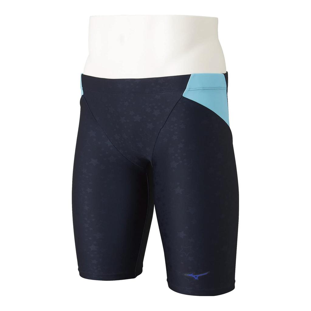 Mizuno STROKE ONE Half Spats N2JB1601 Navy X Light Size M Men's (Inseam 24cm) 82 Blue,