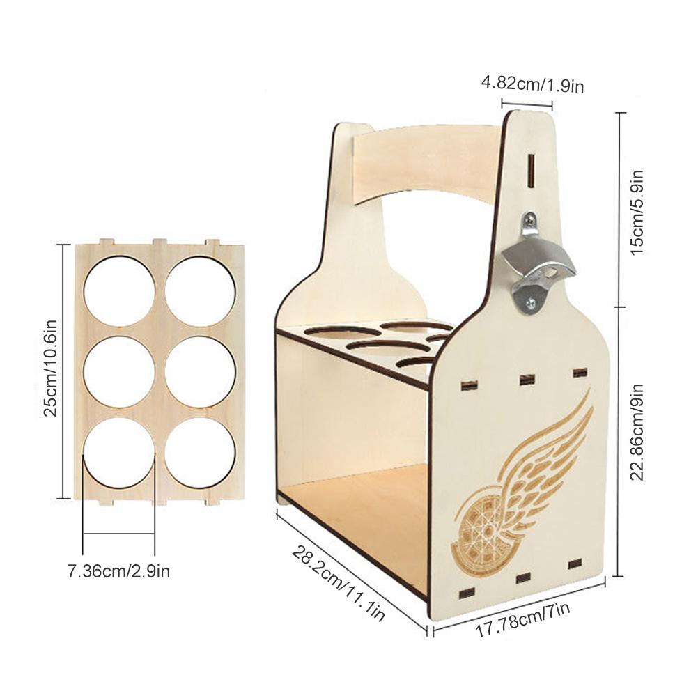 DIY Naturholz Weinflaschenregal Rustikaler Holz Bierflaschenständer Dekoration für Zuhause Küche Weinflaschenaufbewahrung