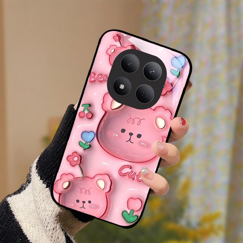 For Xiaomi POCO M8 Pro 5G Case M8Pro Tempered Glass Phone Cover For Redmi Note 15 Pro Plus Note15 Pro+ 5G Funda Camera Protector