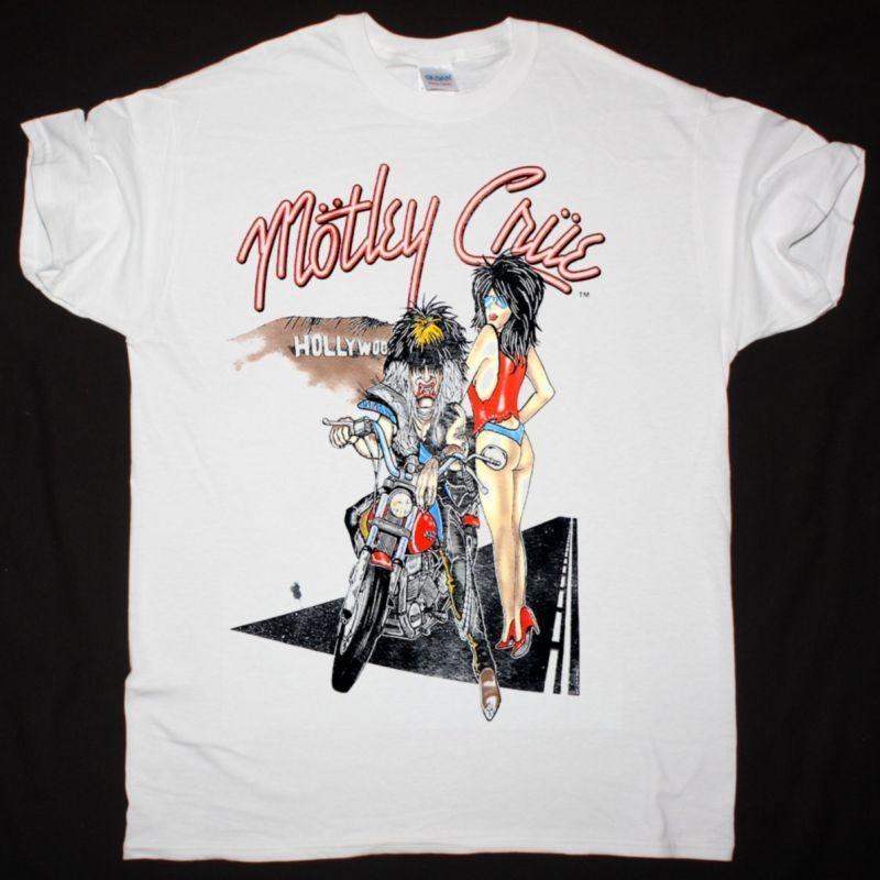 MOTLEY CRUE GIRLS GIRLS GIRLS CALIFORNIA TOUR WHITE T-SHIRT  TARIFFS INCLUDED Unisex T-Shirt XXXXL