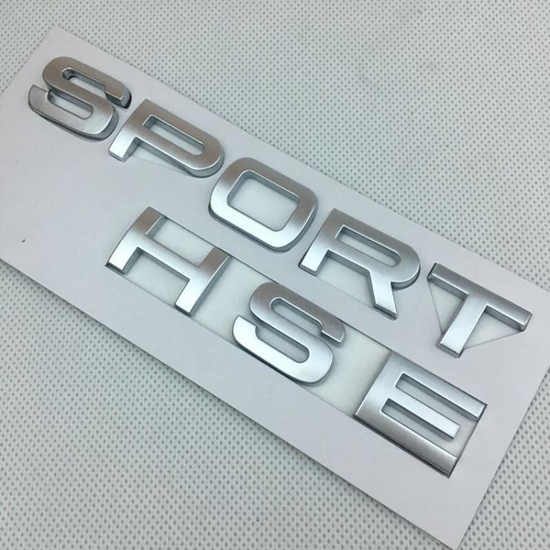 Range Rover Sport Tail Emblem HSE Decal for Rear Modification