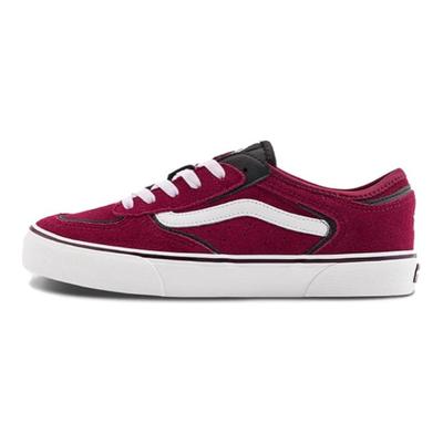 Ua Rowley Klasyczne Wygodne Wszechstronne Niskie Buty Skateboardowe Unisex Trampki Fioletowo-Czerwone VN0A4BTT4QU1