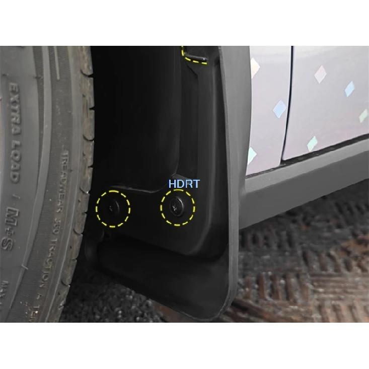 Car Styling Front Rear Wheel Mud Flap Mudguard Splash Guard Fender Cover Protector Decoration Accessories For MG 4 MG4 2026 +