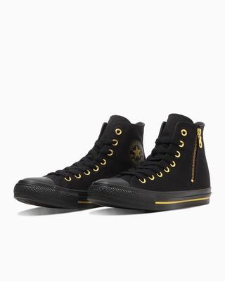 31316632 All Star Goldstripe Z Hi Black Black (Men's)